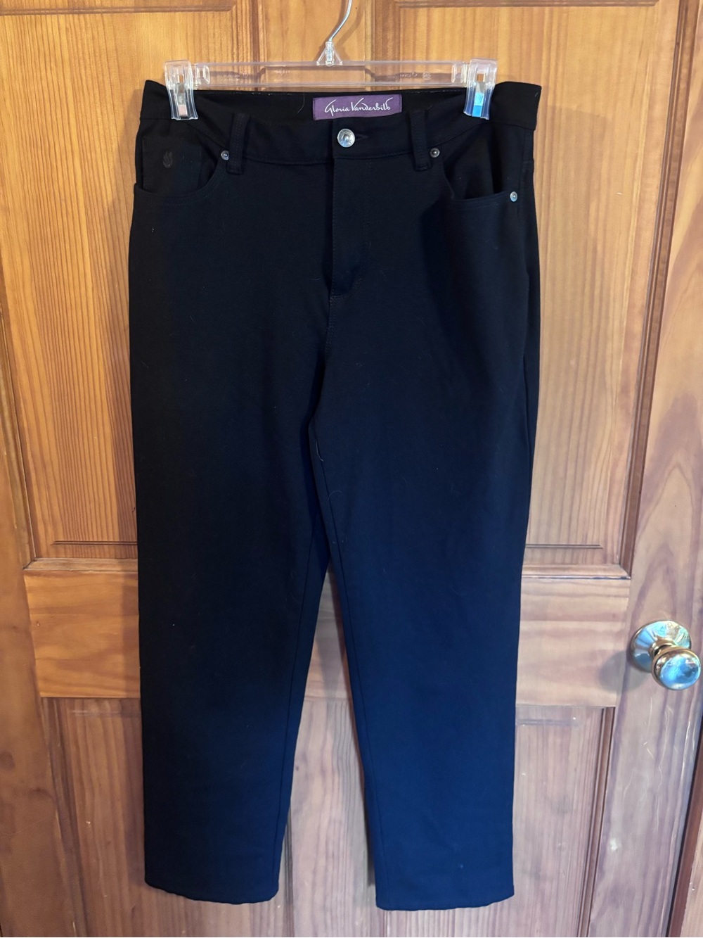 Gloria Vanderbilt Black Pants